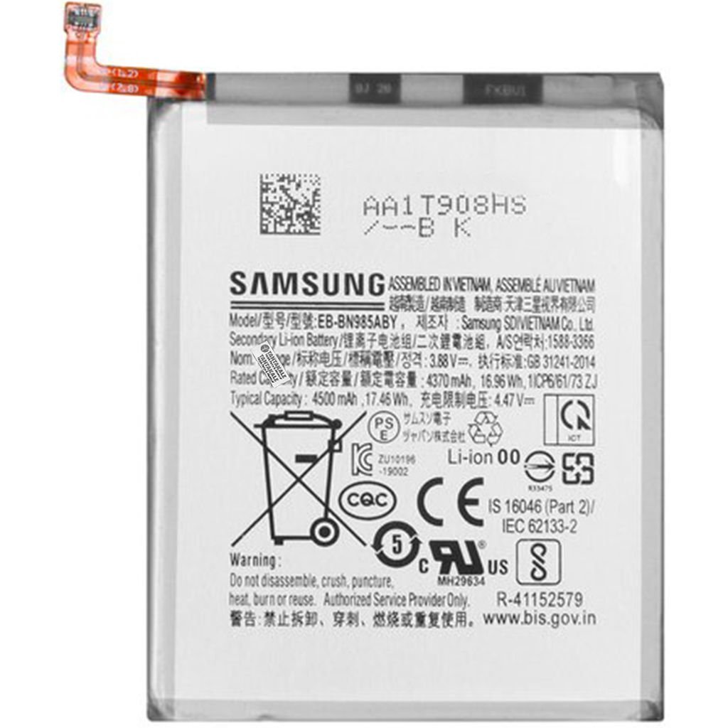 Samsung Galaxy Note 20 Ultra 5G SM-N986 Batarya Pil - Orijinal