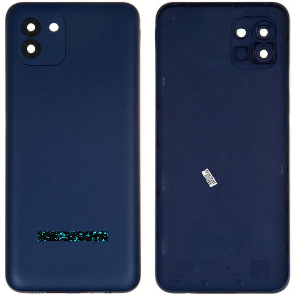 Samsung Galaxy A03 SM-A035 Arka Kapak Mavi