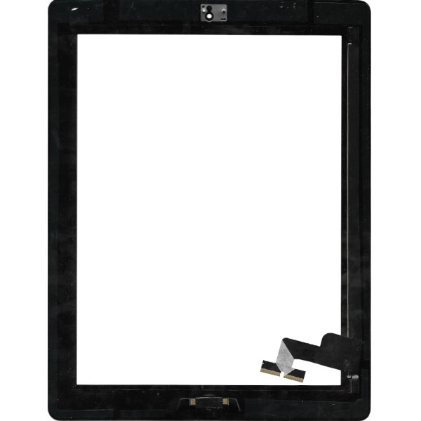 Apple İpad 2 A1397 Butonlu Dokunmatik Siyah