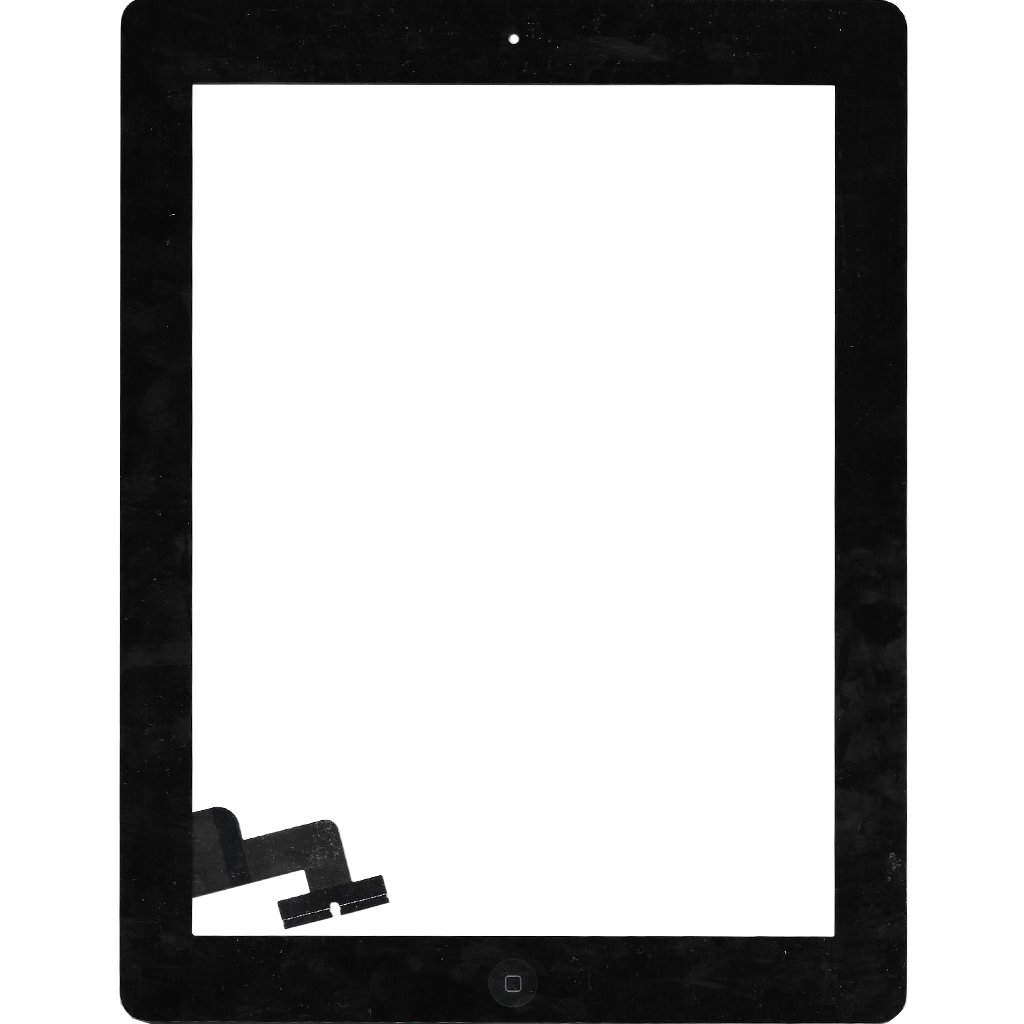 Apple İpad 2 A1397 Butonlu Dokunmatik Siyah