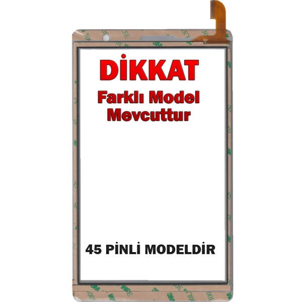 Hometech Alfa 8TX Dokunmatik Beyaz - Model 2