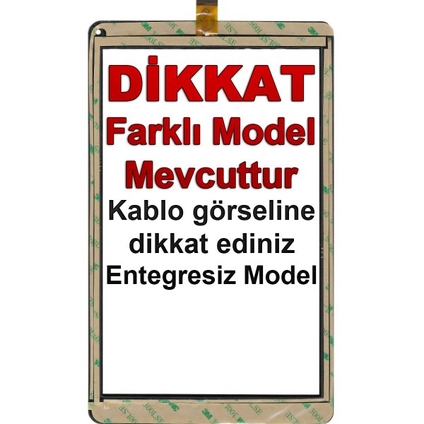 Hometech HT 10M Silver Dokunmatik Siyah - Model 1