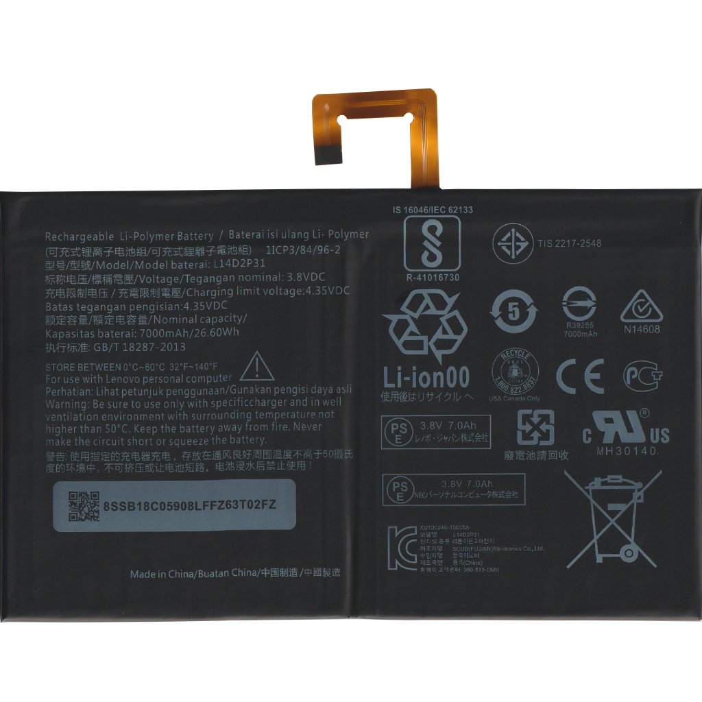 Lenovo Tab 10 TB-X103F Batarya Pil