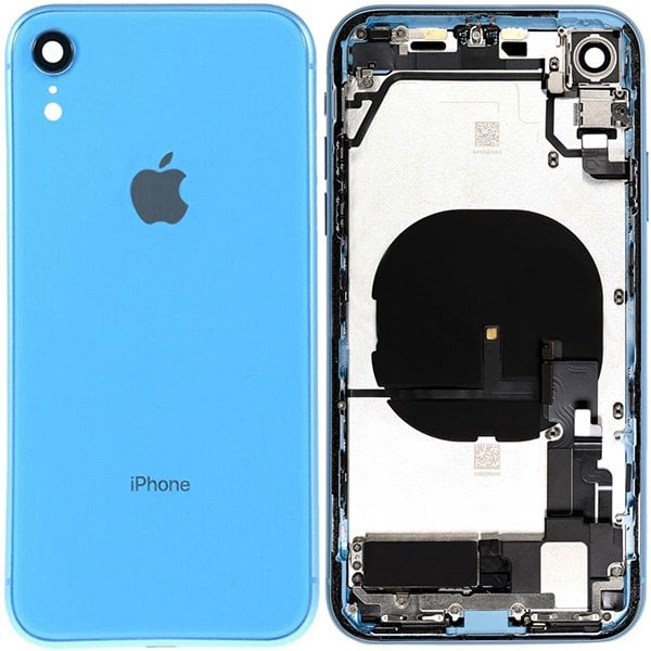 İphone XR Kasa Full Dolu Mavi