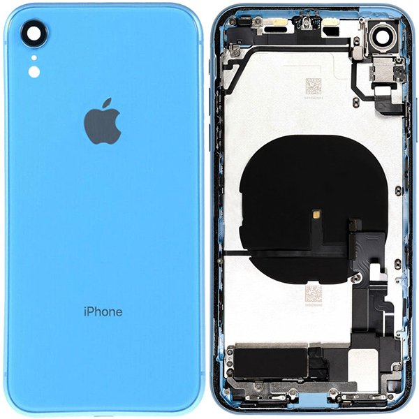 İphone XR Kasa Full Dolu Mavi