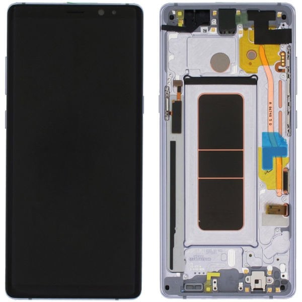 Samsung Galaxy Note 8 SM-N9500 Lcd Ekran Dokunmatik Çıtalı Gri