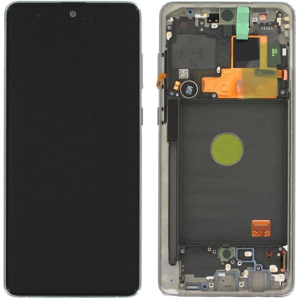 Samsung Galaxy Note 10 Lite SM-N770 Lcd Ekran Dokunmatik Çıtalı Gri