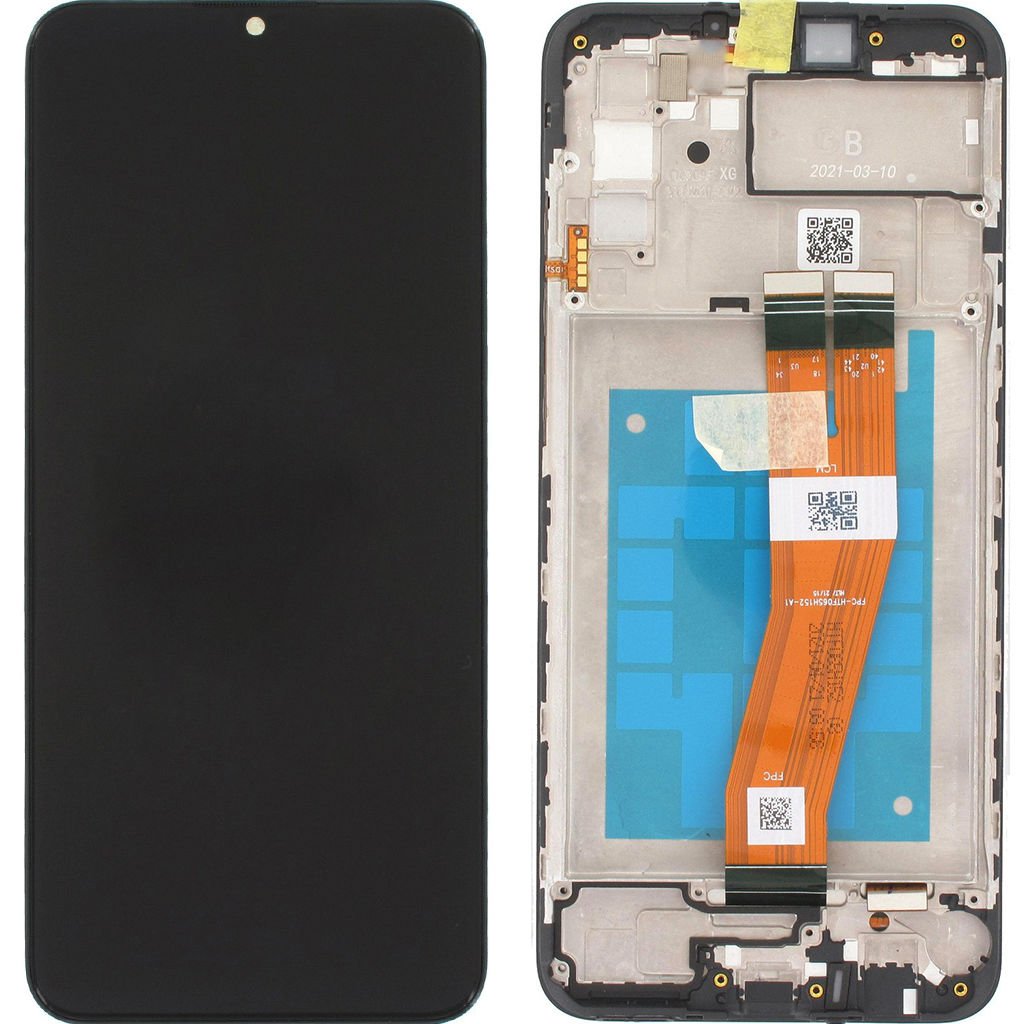 Samsung Galaxy M02s SM-M025 Lcd Ekran Dokunmatik Çıtalı