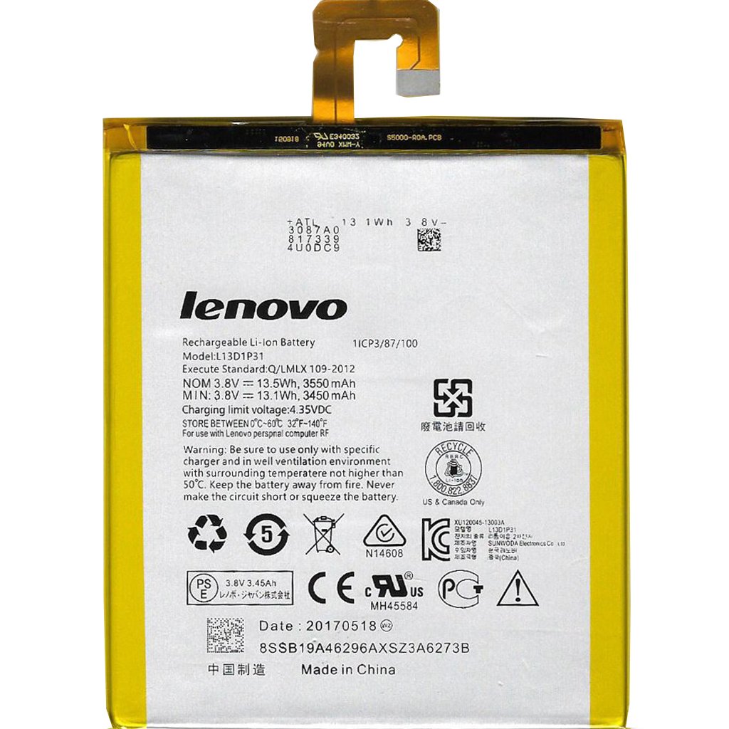 Lenovo TB3-710F Dolby Batarya Pil