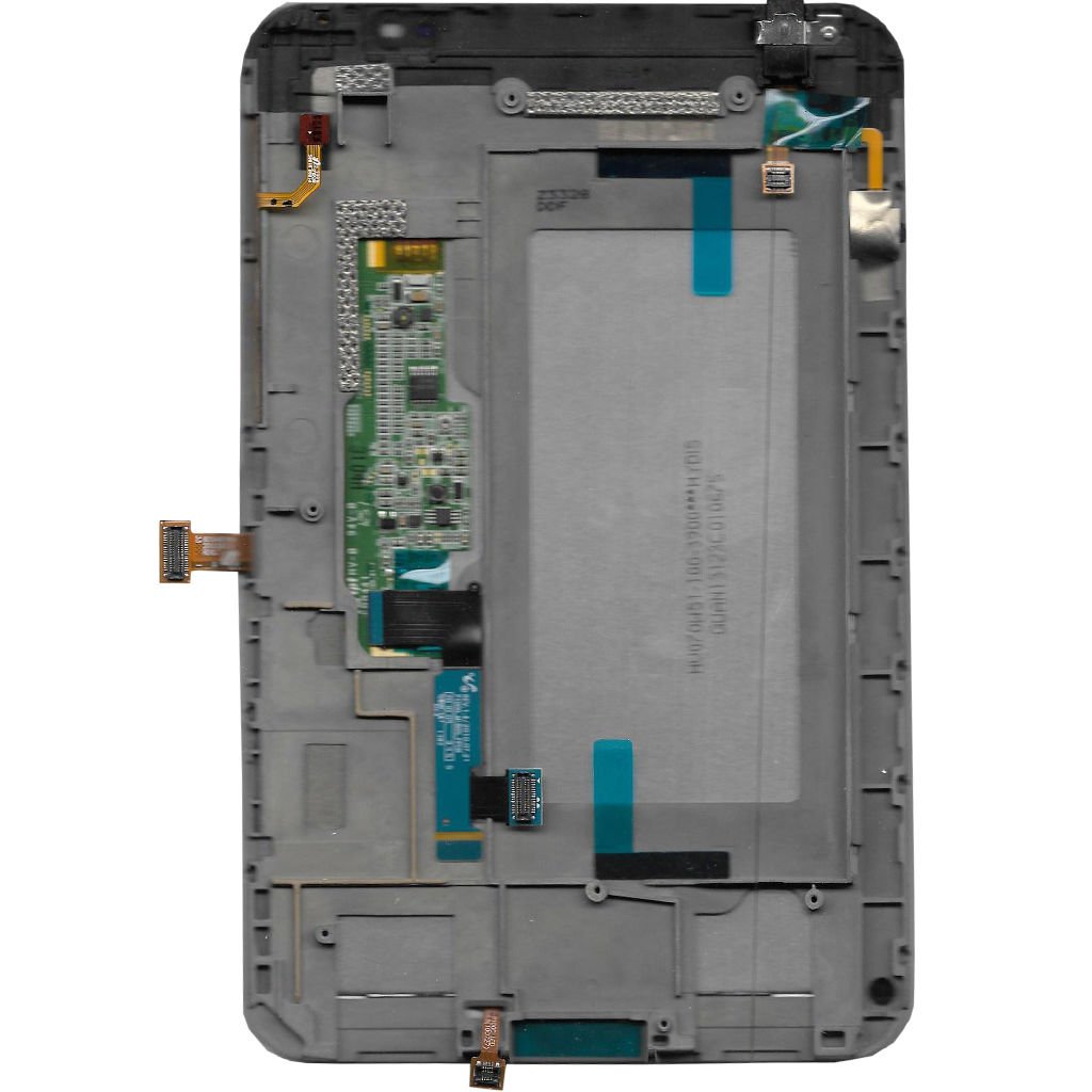 Samsung Galaxy Tab P1000 Ekran Dokunmatik Set Siyah
