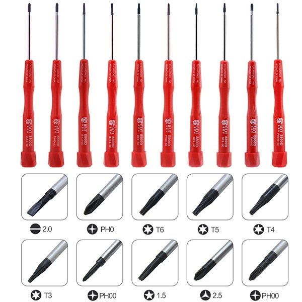 Best BST-8800 Hassas Malzemeler İçin Tornavida Seti