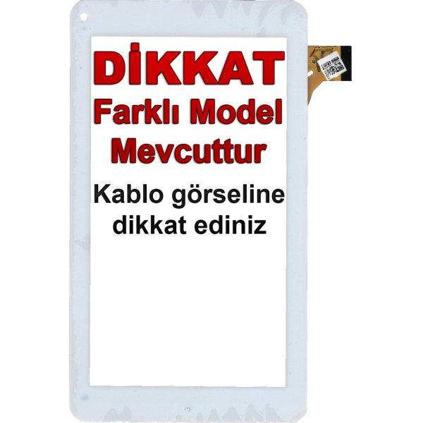 Excon M71T Dokunmatik Beyaz - Model 2