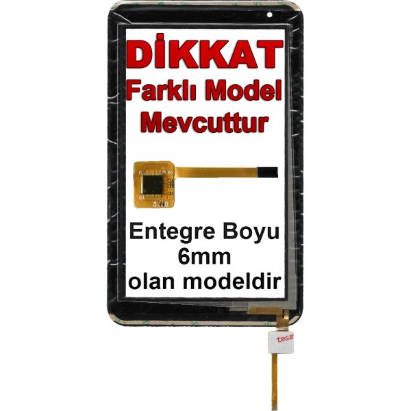 DYJ-XD70NA41-A8 Kablo Kodlu Dokunmatik Siyah - Model 2