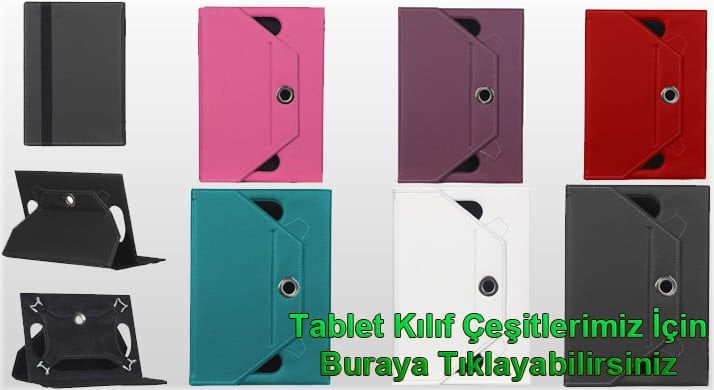 Tablet Kılıf Çeşitlerimiz
